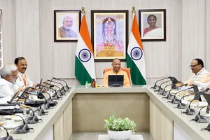 | Photo: PTI - Representative photo : UP Cabinet Meeting 